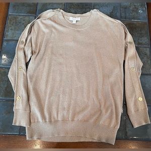 MICHAEL Michael Kors Cold Shoulder Sweater - M (NWT)